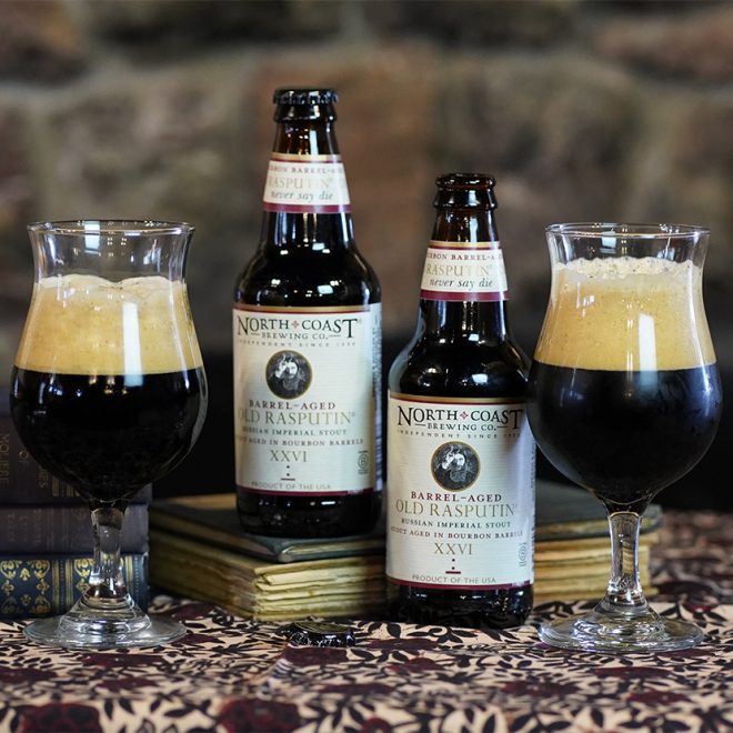 Descubre la Russian Imperial Stout de North Coast: Old Rasputin
